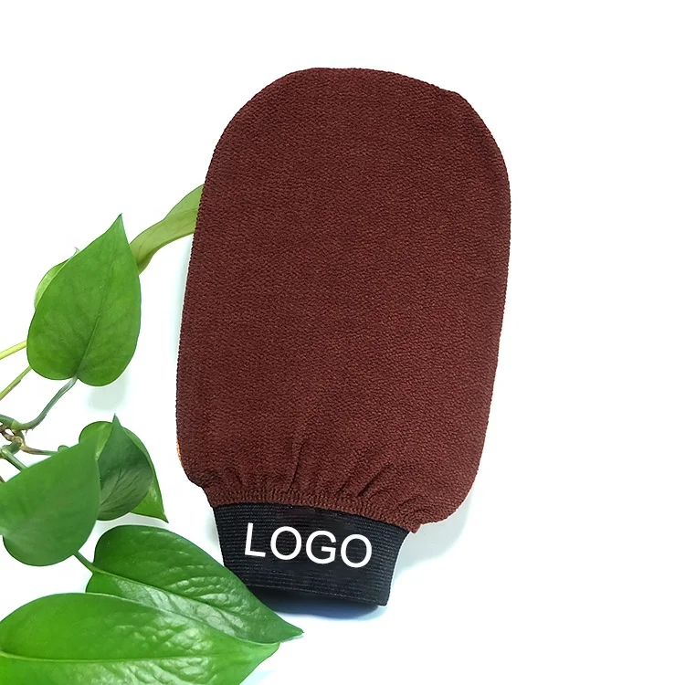OEM Professional Various Body Scrub Glove Soft Viscose Skin Care Bath Glove Deep Exfoliating Glove For Shower or Tan Remove