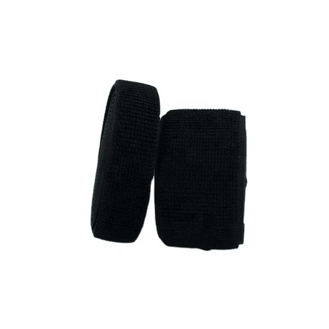 High Quality Colored and Black Elastic Loop Fastener Tape Stretch Hook and Loop