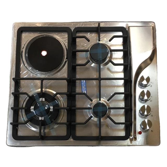 Golden supplier kitchen appliance good price 201 S.S cast iron grill gas burner stove