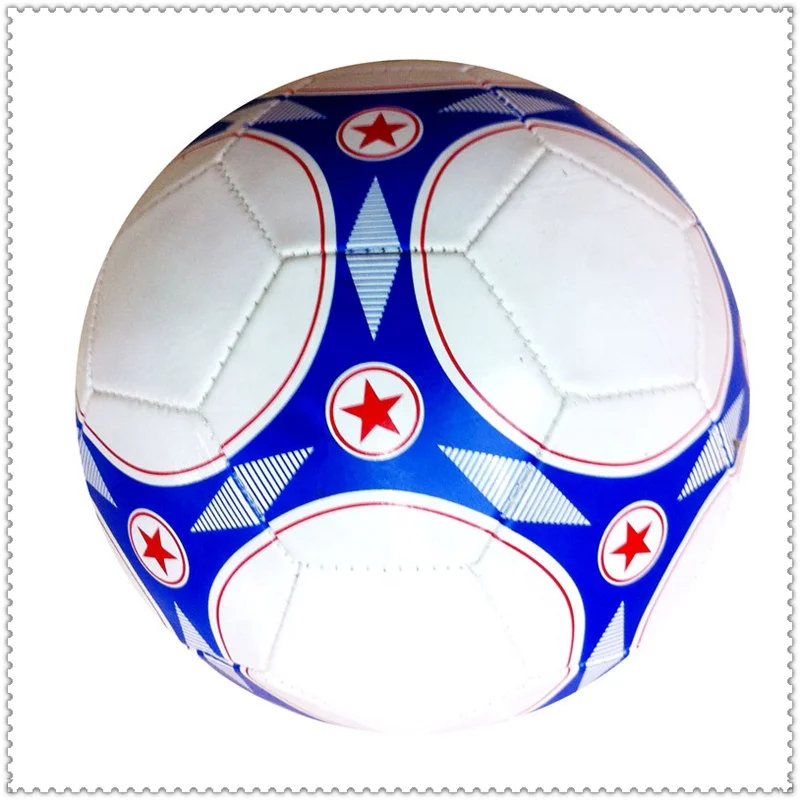New Design Machine Stitch PVC Match Football Thermo Bonded Size 5 Training Soccer Ball