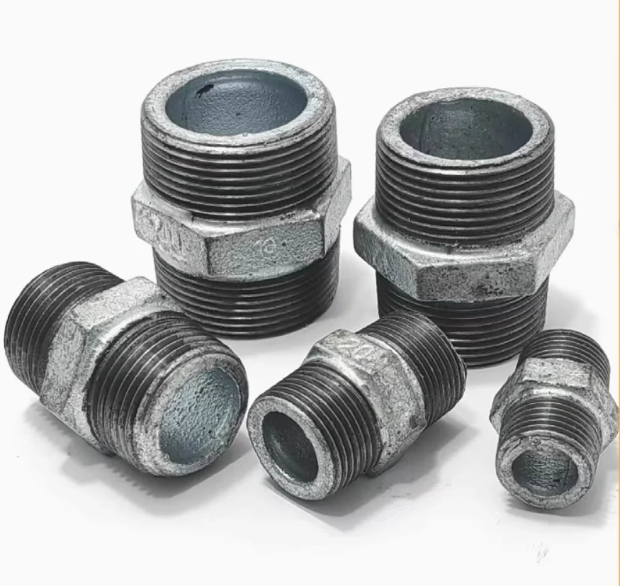 Wholesale GI Pipe Fittings Hot Dip Galvanized Cross For Oil Gas Water Industrial