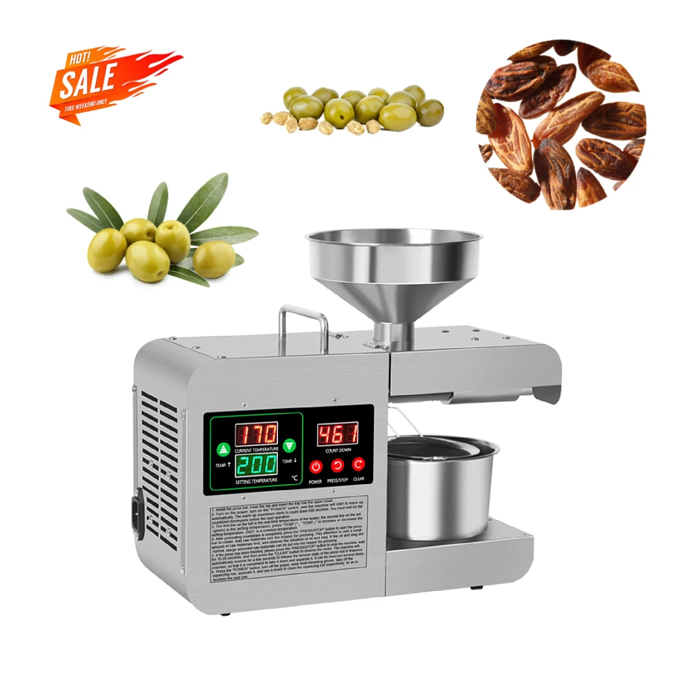 small mini home olive oil press machine automatic olive oil extraction machine cold press  in italy