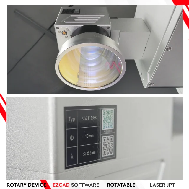 Wattsan UV TT 3W 5W 10W 15W JPT Desktop uv marking machine flying uv laser marking machine with wat