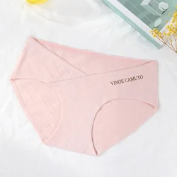 Оптовая продажа, индивидуальные трусики для беременных с низкой талией и перекрестными бретельками, нижнее белье хорошо сидит под грудью, без давления