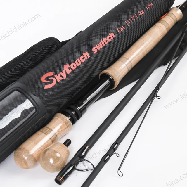 Custom double hand 11ft switch fly fishing rods