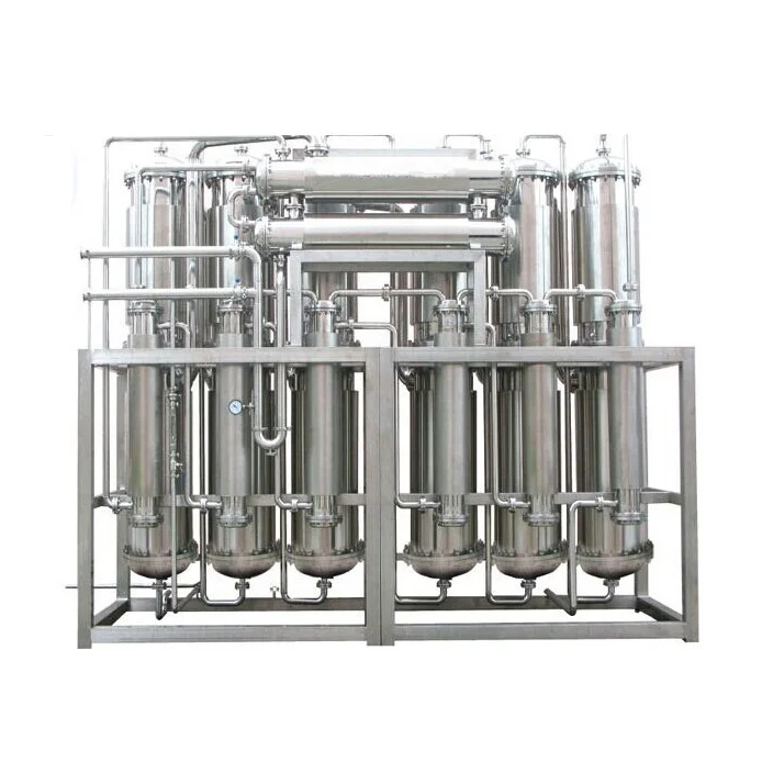 PLC Automation RO Water Purification WFI Generation System for Pharmaceutical Industry