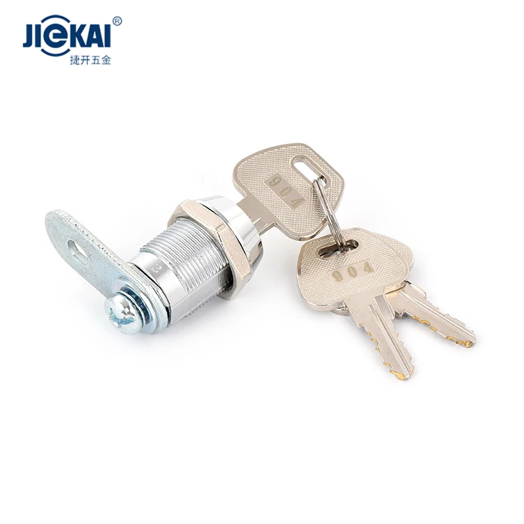 JK517 High Quality Reasonable Price Chrome Plated Cylinder Cam Lock For Motorcycle Trunk