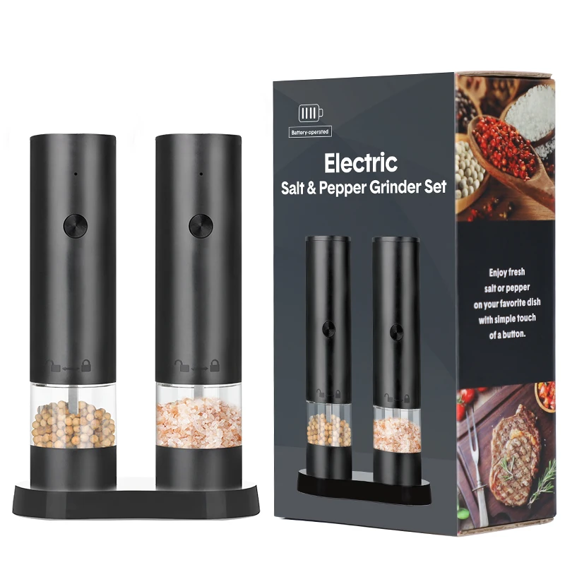 Amz Best Selling Products In USA Coarse Sea Salt And Pepper Grinder USB Electric Salt And Pepper Spices Grinder Mill