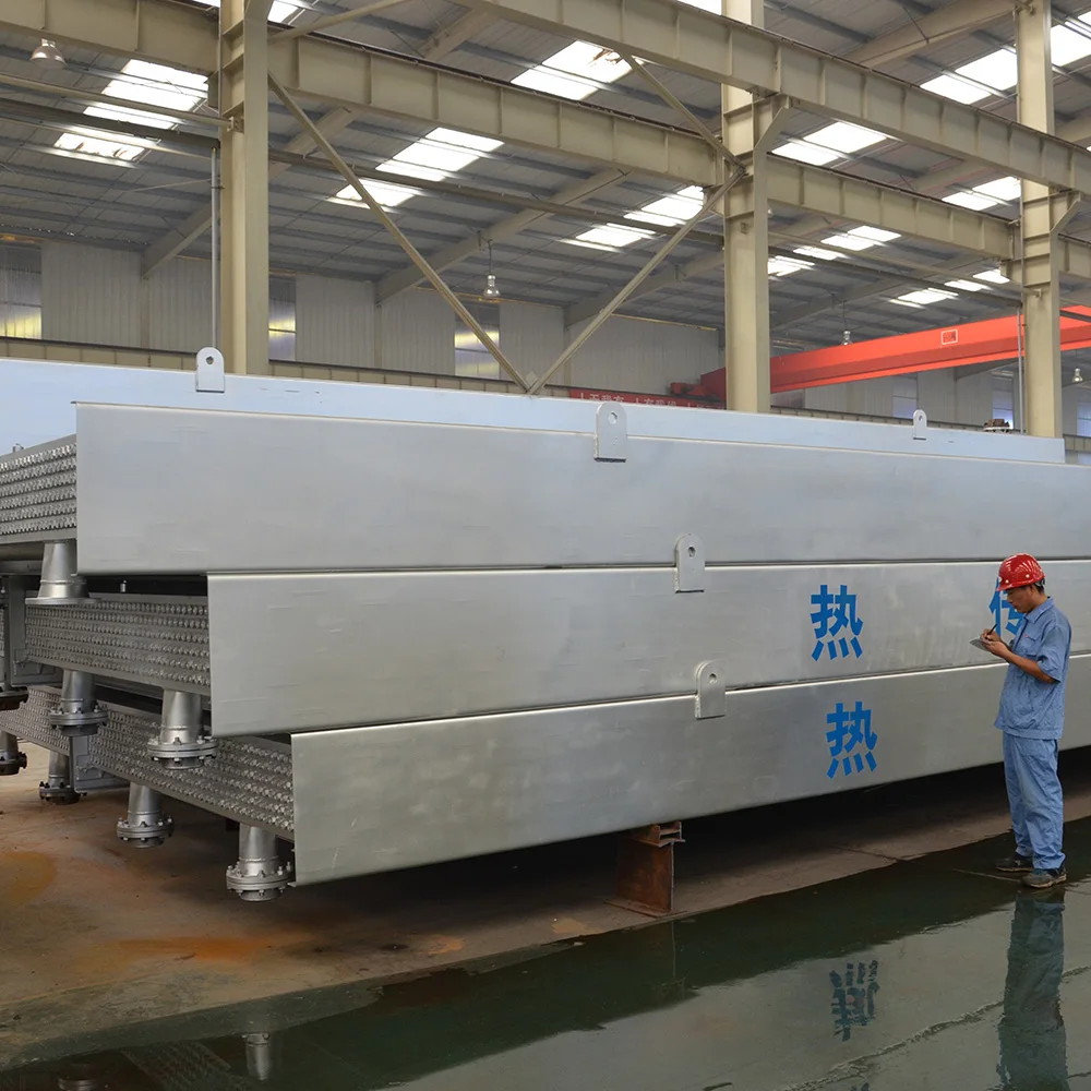 Water To Air Intercooler Spiral Stainless Steel Tube Heat Exchanger