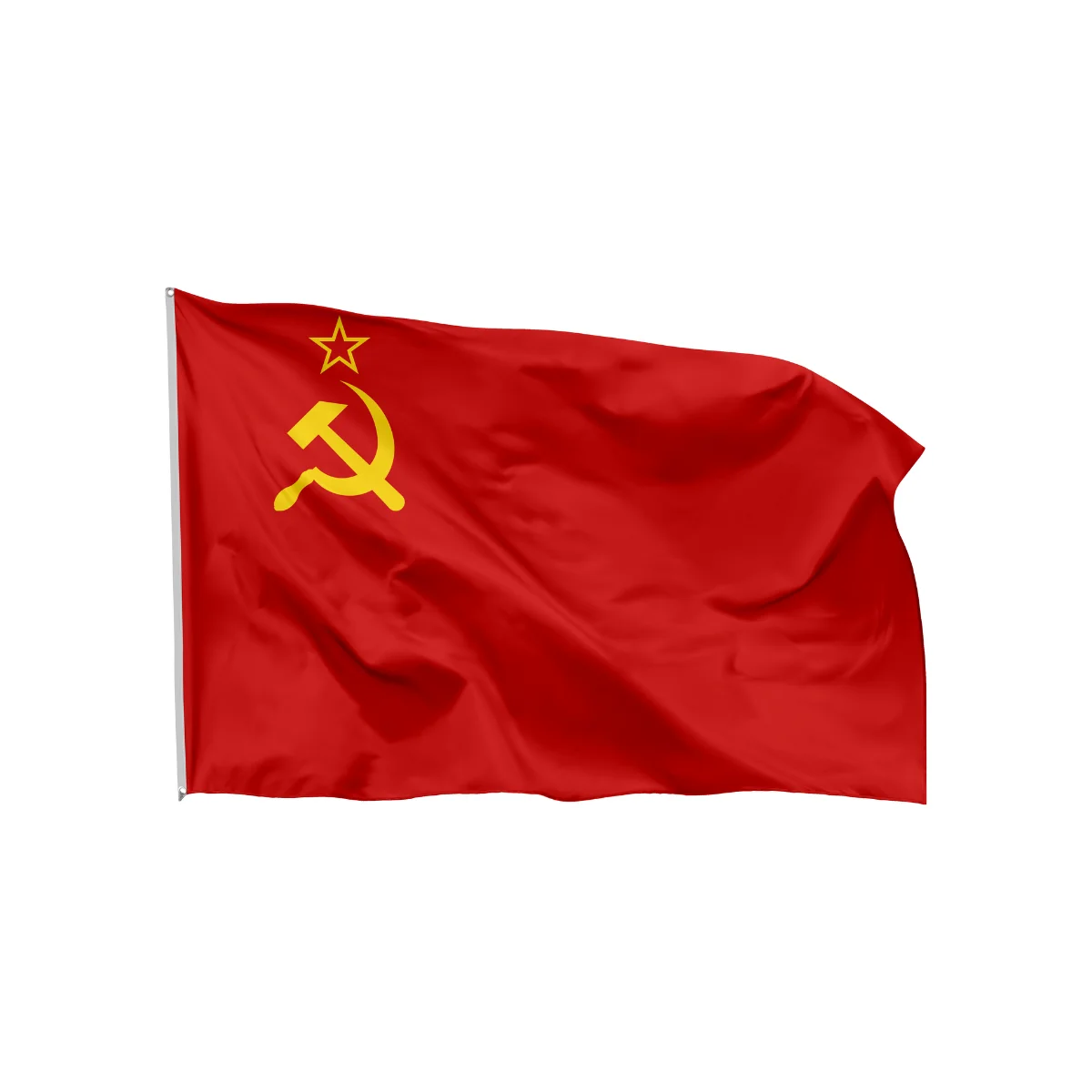 Hot Selling Printing High Quality Polyester Campaign Red Revolution Union of Soviet Socialist Custom 3x5ft Ussr Flag
