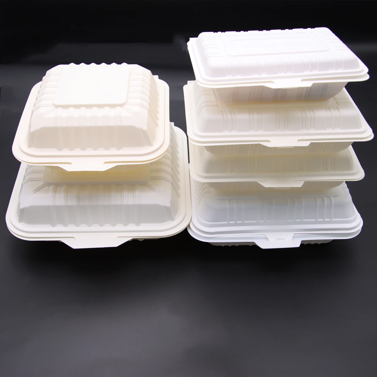 Factory 100% compostable biodegradable disposable dinner plates with lids sugarcane bagasse paper plates (1600432499575)