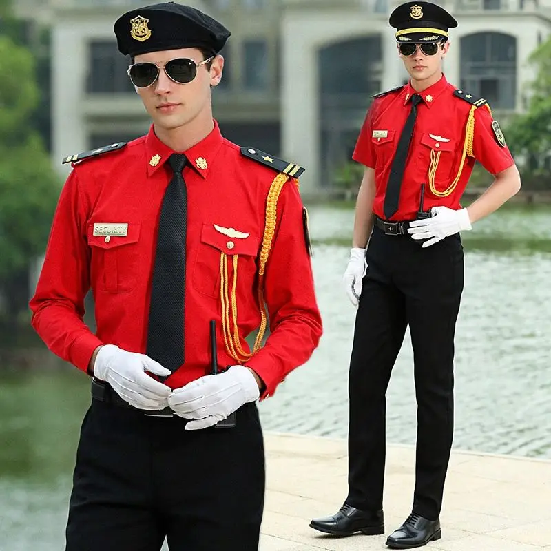 New Design Security Guard Dress Uniform For Sale