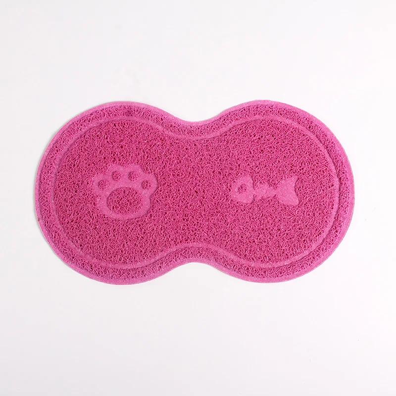 Pet Feeding PVC Mat Waterproof Non-slip Feeding Pad Pet Bowl Food Water Feed Tray for Cats and Dogs