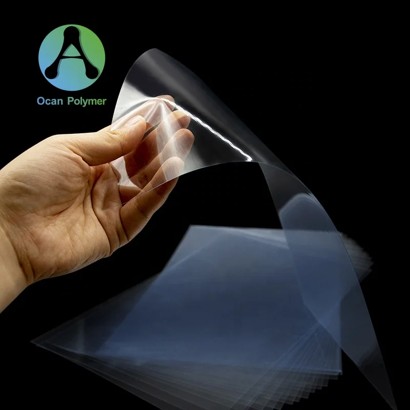 China Manufacturer Supply Rigid PVC Binding Sheets Transparent Packaging PVC Plastic Sheet