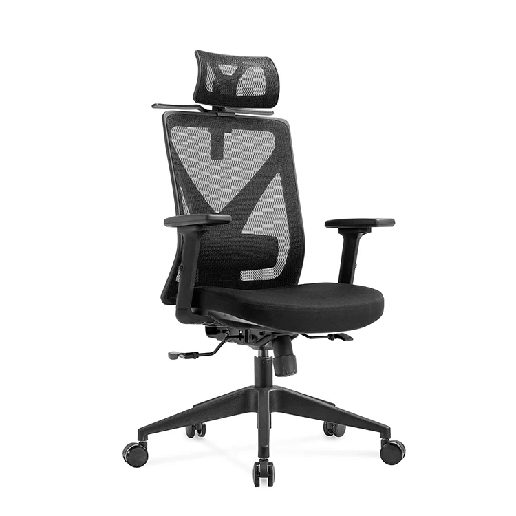 High Quality office furniture Ergonomic Executive Swivel Mesh Modern cadeira de escritorio Fabric Office Chair sillas de oficina