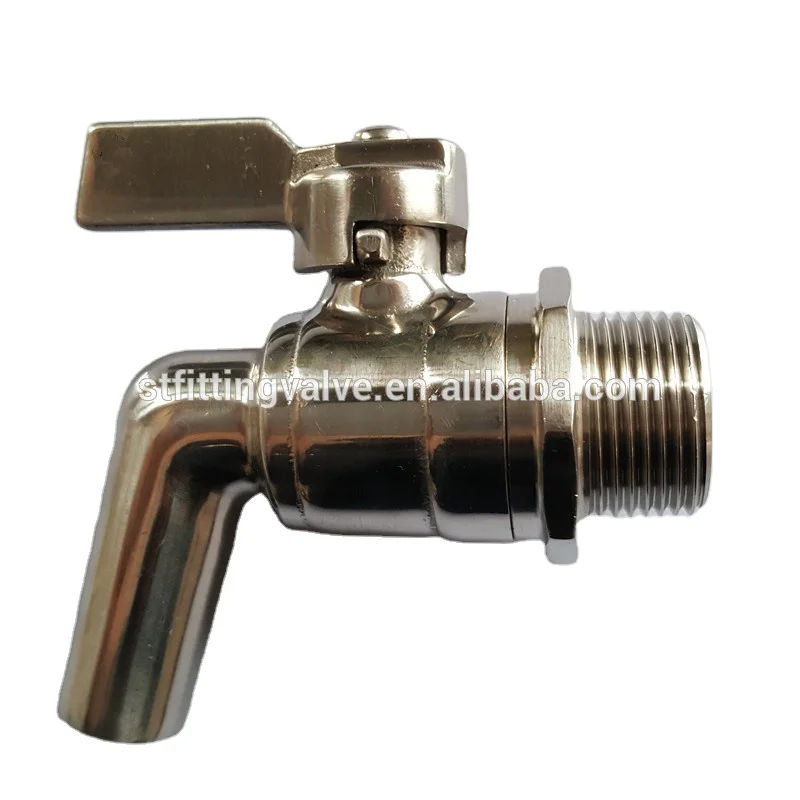 304 Stainless Steel Beverage Dispenser Tap,Beverage Dispenser Spigot