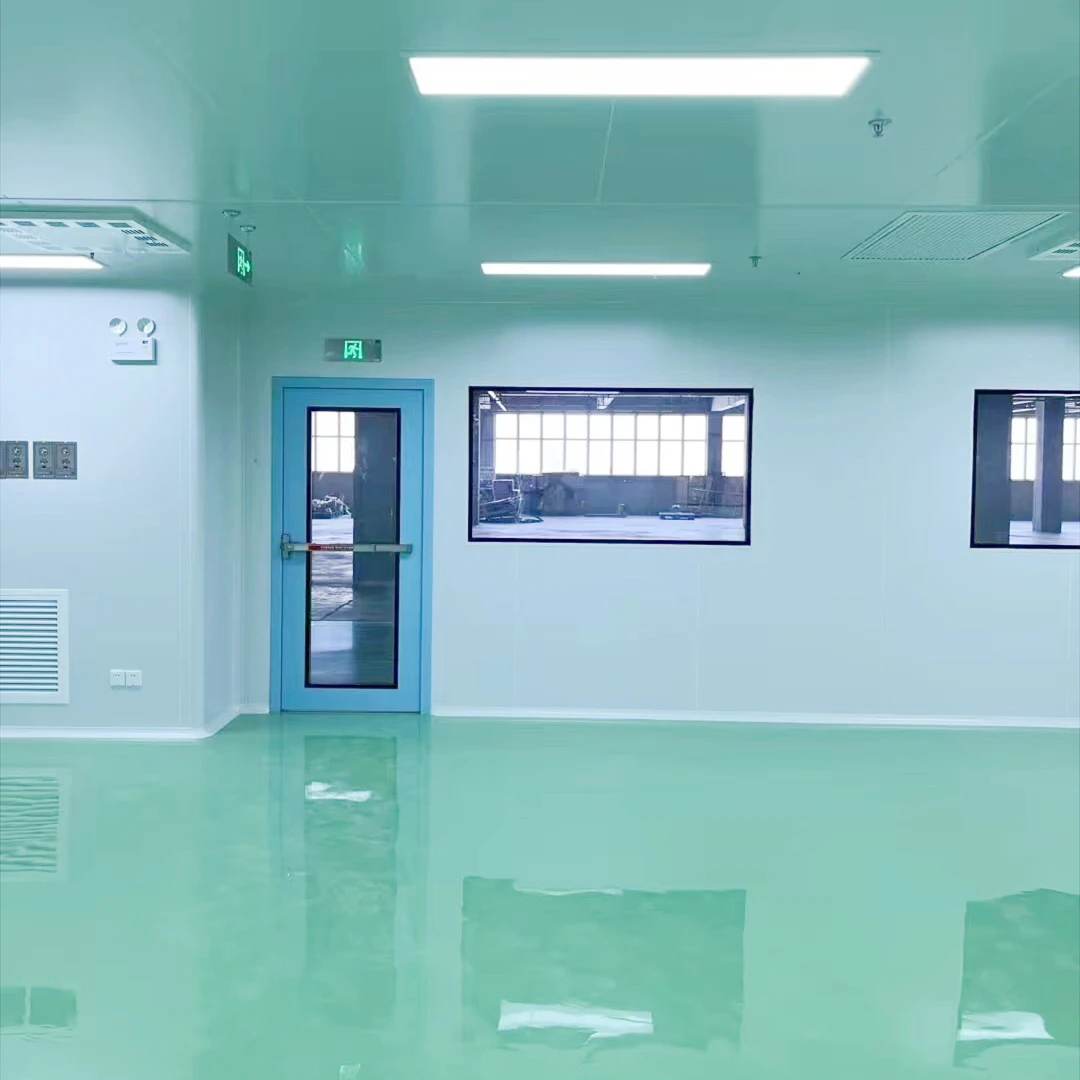 Free Design Easy to Install Durable GMP Standard Pharmacy Clean Room with MGO SIP Rock Wool Cleanroom Panels