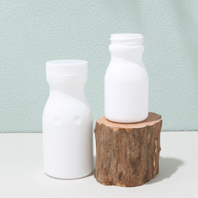 50cc 80cc 150cc HDPE White Pharmacy Container Medicine Vitamin Supplement Bottle Pill Container For Protein Powder