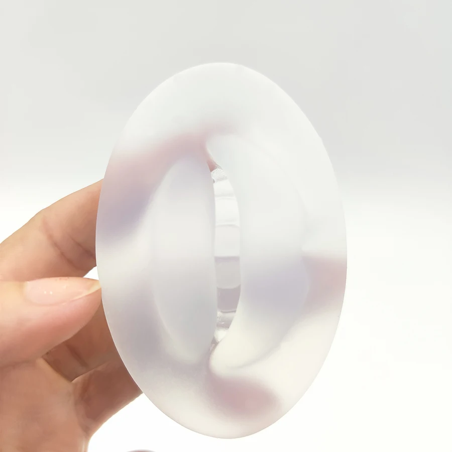 Transparent Permanent Makeup Lips with Teeth Practice Skin 3D Latex Silicon Practice Skin