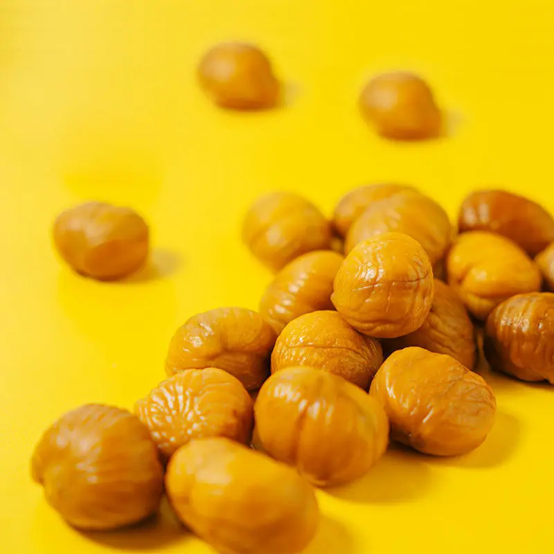 Green organic chestnuts  High quality hot sale  sweet chestnut  wholesale roasted chestnuts