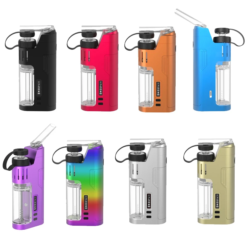 Unicvape dabble concentrate vape box vape pen with water pipe filter temperature control system 3000mAh replaceable battery