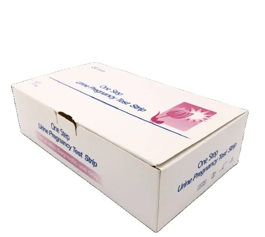 Quick to use easy to operate highly accurate hcg strip pregnancy test urine