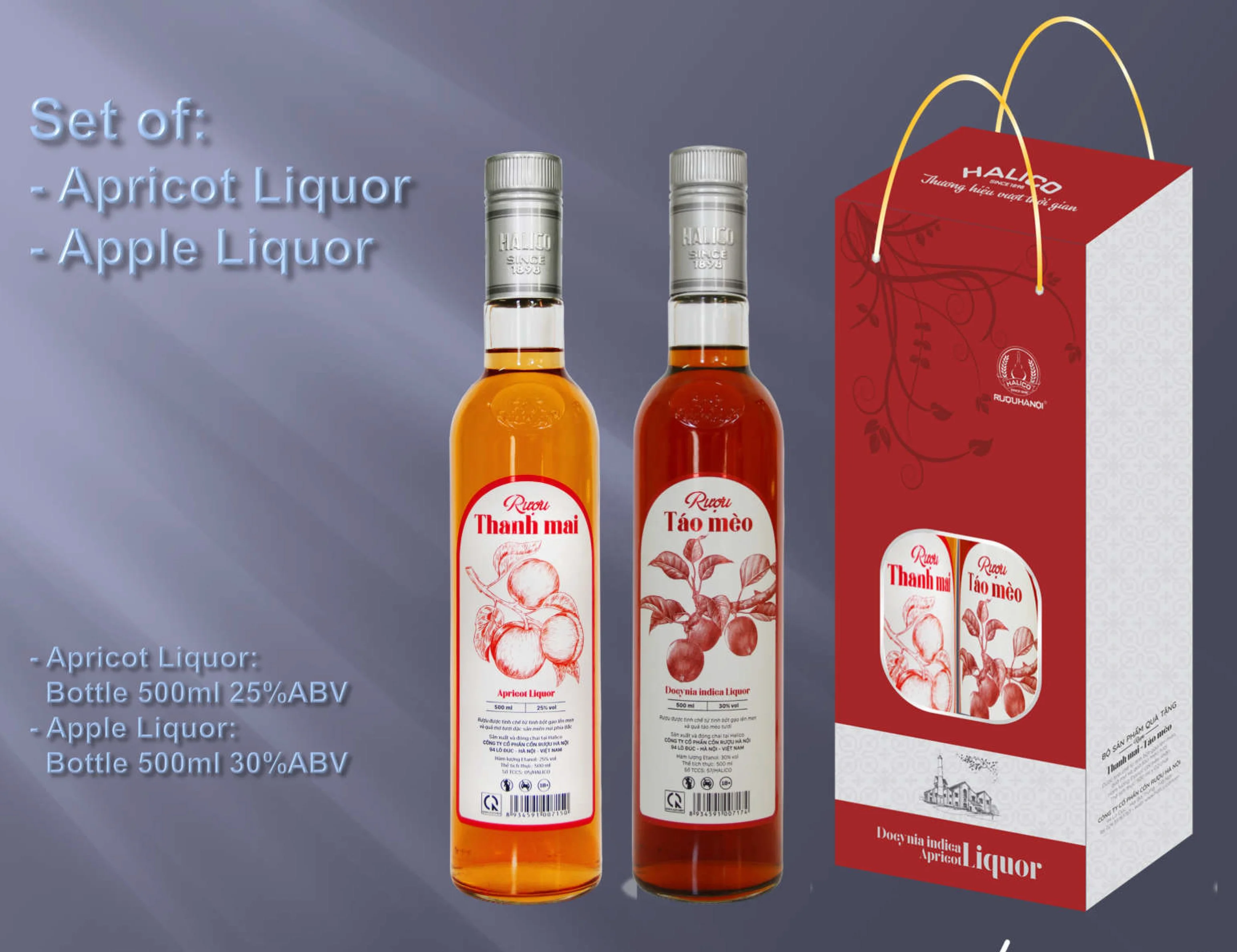 2021 Vietnam Fresh natural Docynia Indica Liqueur 30%vol 500ml Traditional Liquor Glass Bottle