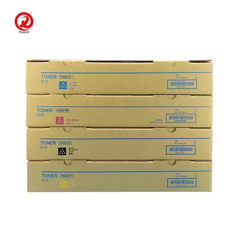 TN321 C224 C284 C364 совместимый с цветом японский тонер-картридж тонером Konica Minolta Bizhub