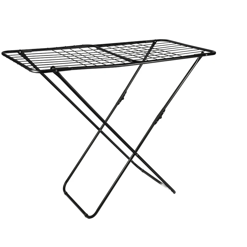 Balcony Folding Butterfly Shape Adjustable Cloth Stand Clothes Airer Dryer Rack