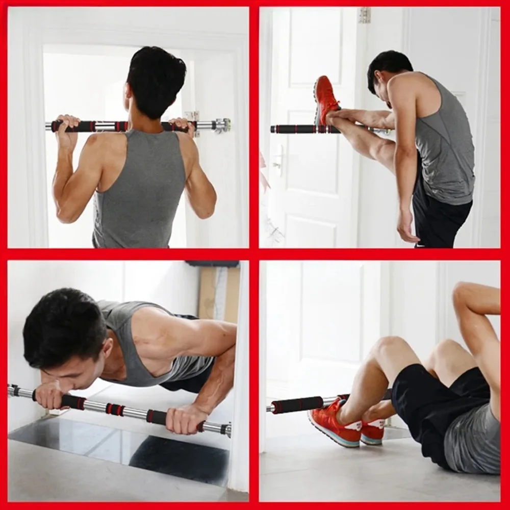 Zhenxing Home Gym Exercise Adjustable 62-100cm Door Frame Mounted Workout Pull Up Bar For Fitness