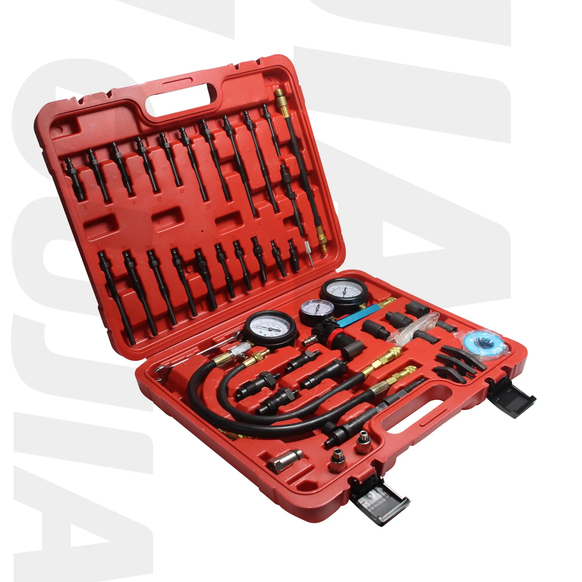46PC Petrol and Diesel Engine Compression and  LeakE Tester Master Kit