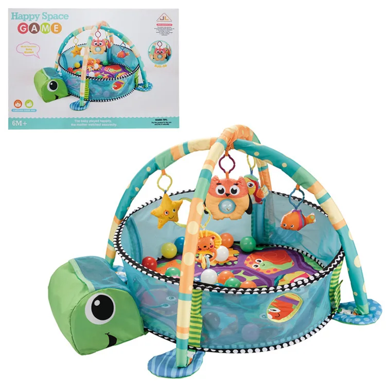 Wholesale Baby Play Mats Fitness Rack 0-3 Years Old Newborn Toys Infant Enclosure Baby Crawling Paly Gaming Mats