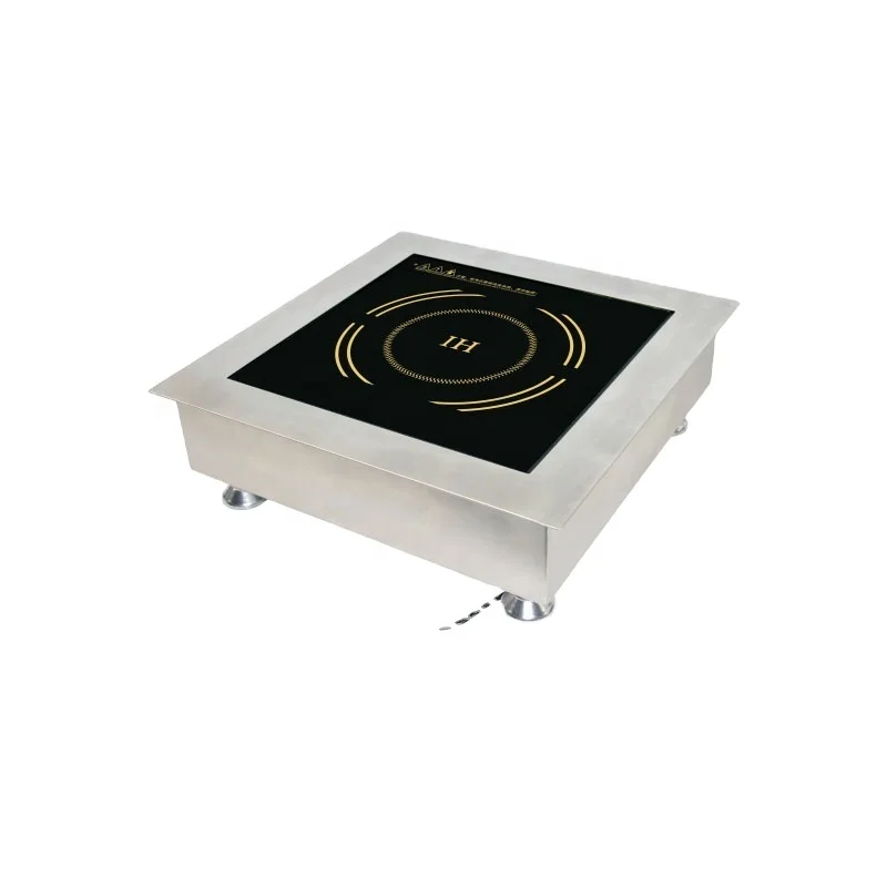 Support Customization 5000W Square Hot Pot Stove Embedded Line Control Electric Cooktop Induction Heating Plate Induction Cooker