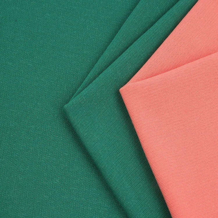 2008-2 CVC Cotton Polyester French Terry Fabric Cotton Terry Roll Cloth Fabric