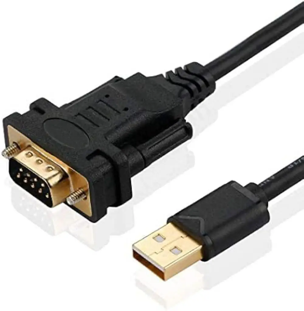 USB to DB9 Male R2S32 Serial and Printer Cable USB Serial Adapter with FTDI Chipset