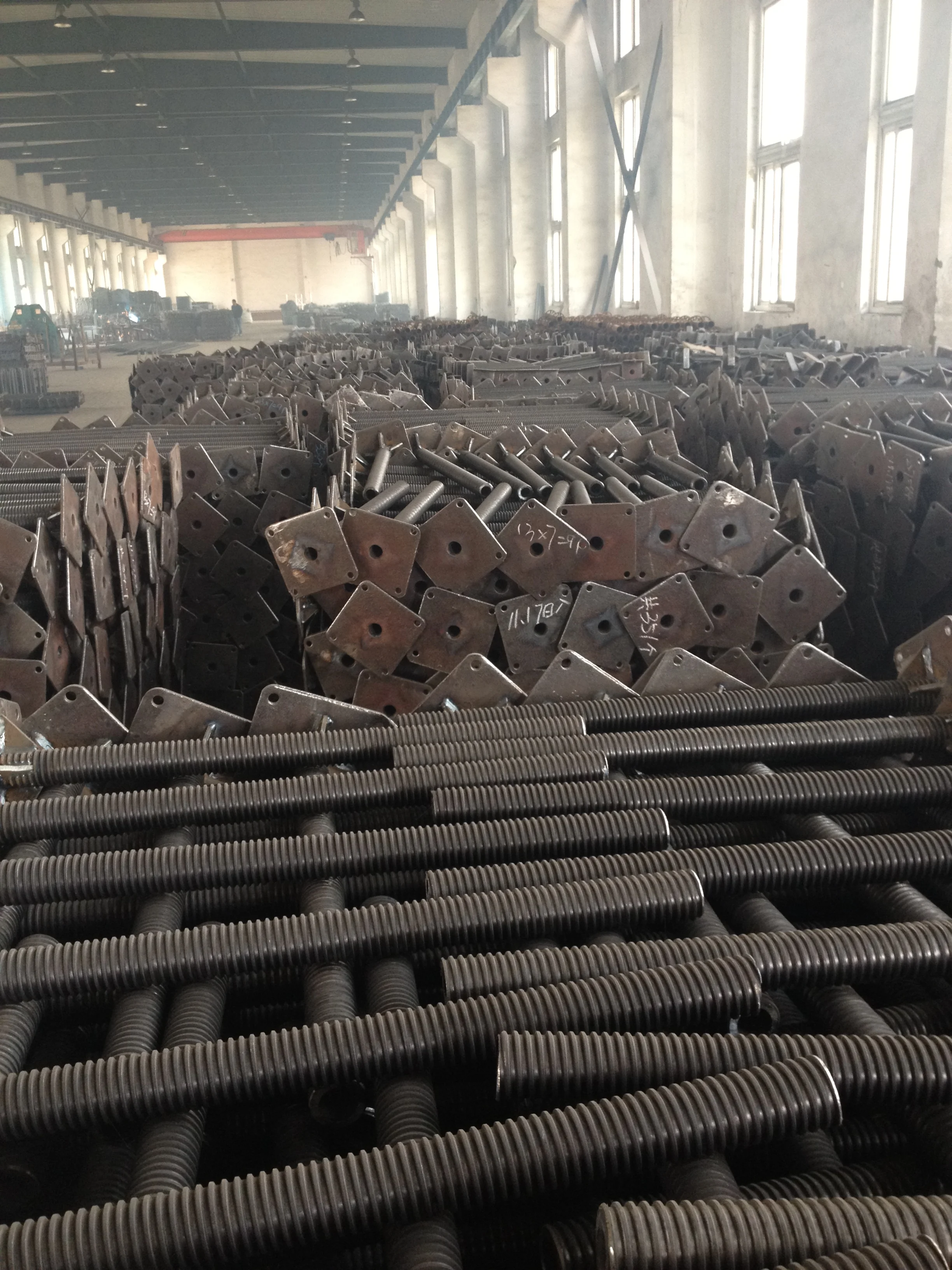 Сверхмощный Регулируемый базовый домкрат для строительных лесов