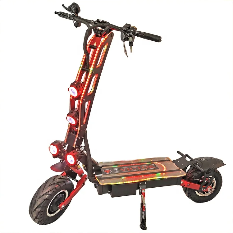 
REALMAX foldable fat wheels 13inch 60v 72V 8000w 10000W dual motor powerful adult electric scooters with seat 
