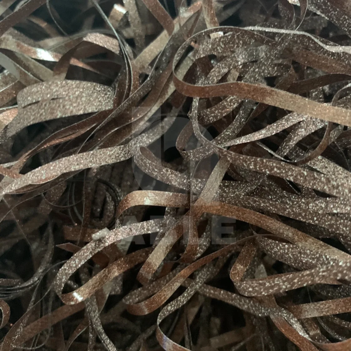 Coffee color Raffia grass confetti paper shredded paper for box filling