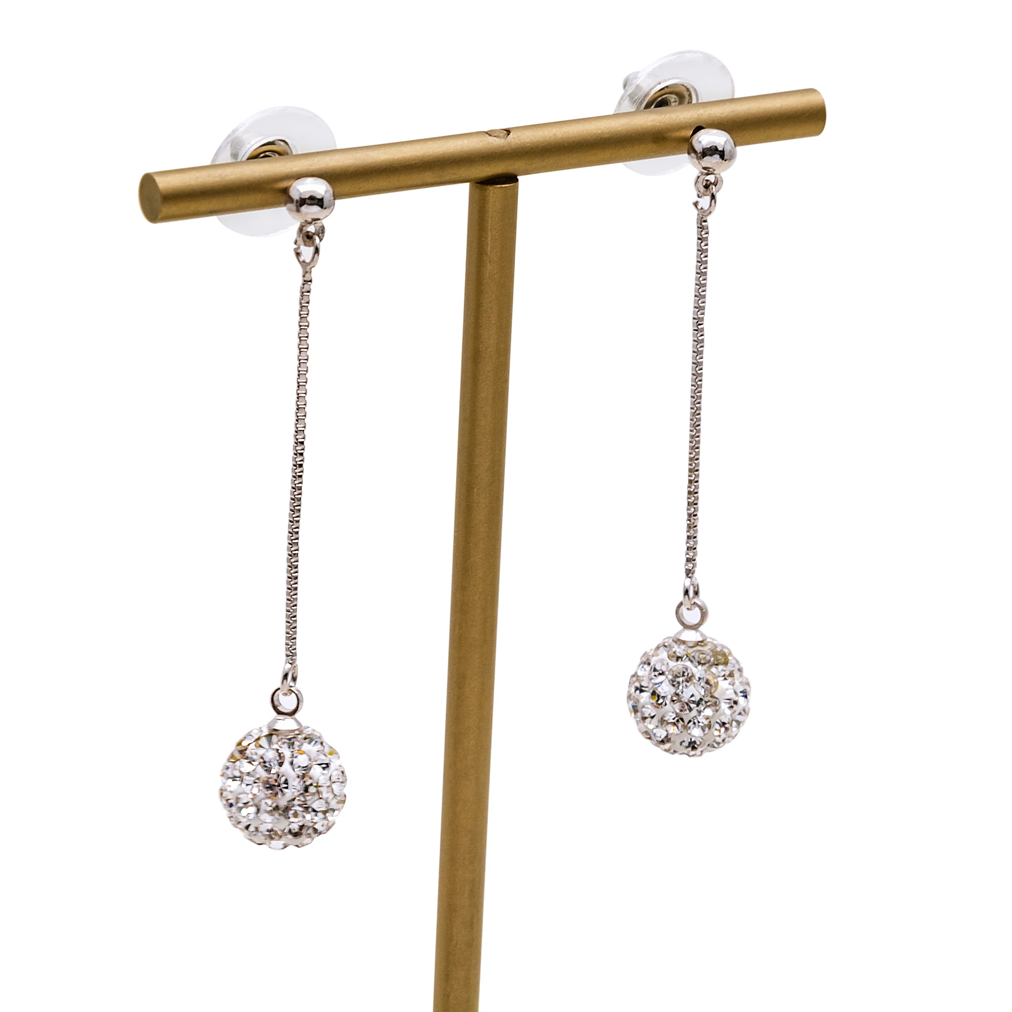 Custom Logo T Bar Jewelry Display Stand For Earrings Necklace Bracelet Holder Wholesale Jewelry Display Set