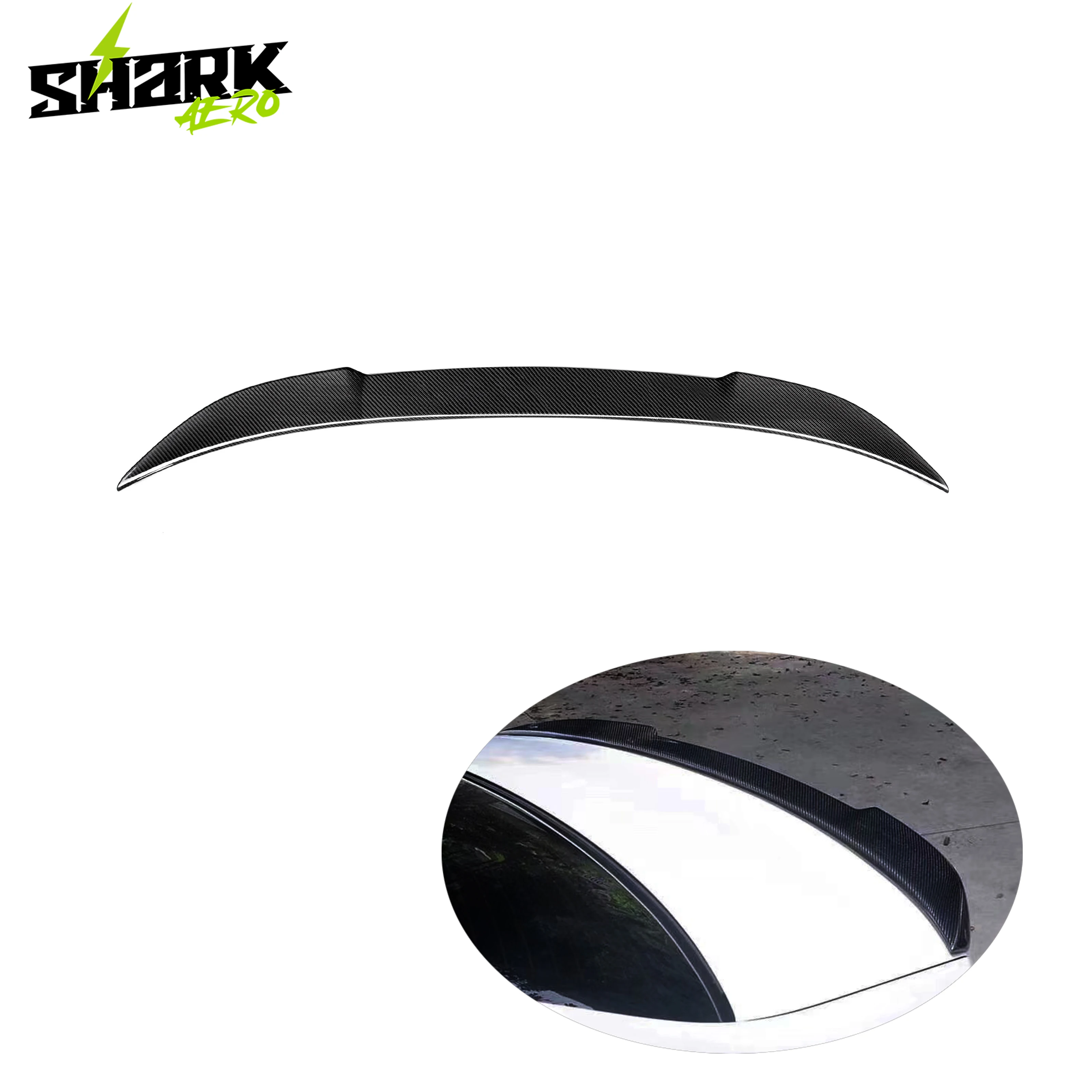 carbon fiber trunk wing for BMW M5 G30 F90  CS style spoiler