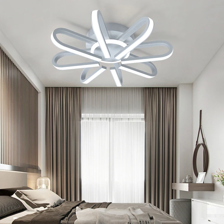 Classic remote black suspended multi color office home led ceiling light