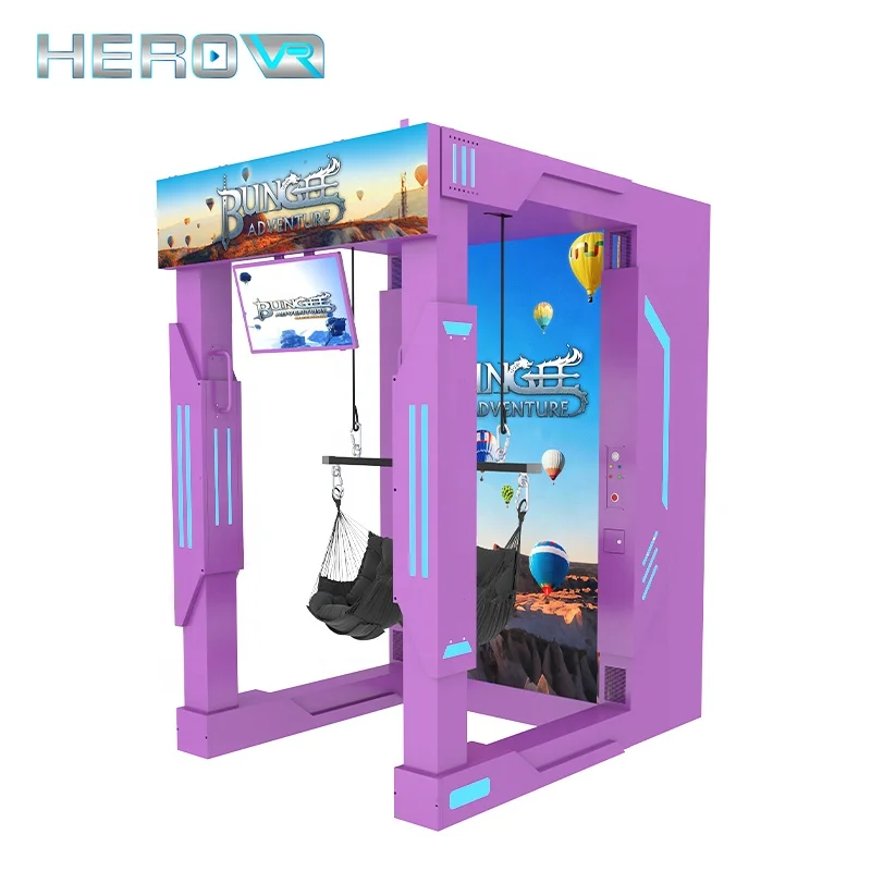 HEROVR Suitable All Ages Freefall Experience Virtual Reality Adventure Games Indoor Bungee Jump VR