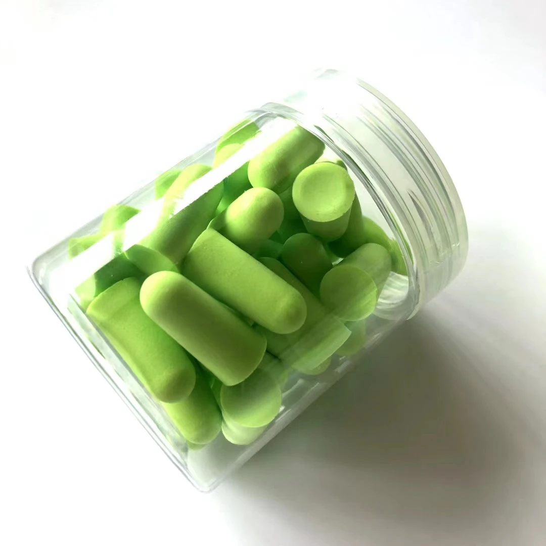 Slow Rebound Travel Sleeping for Protection Ear Foam Plugs Comfort Soft Sponge Sound Insulation Earplugs