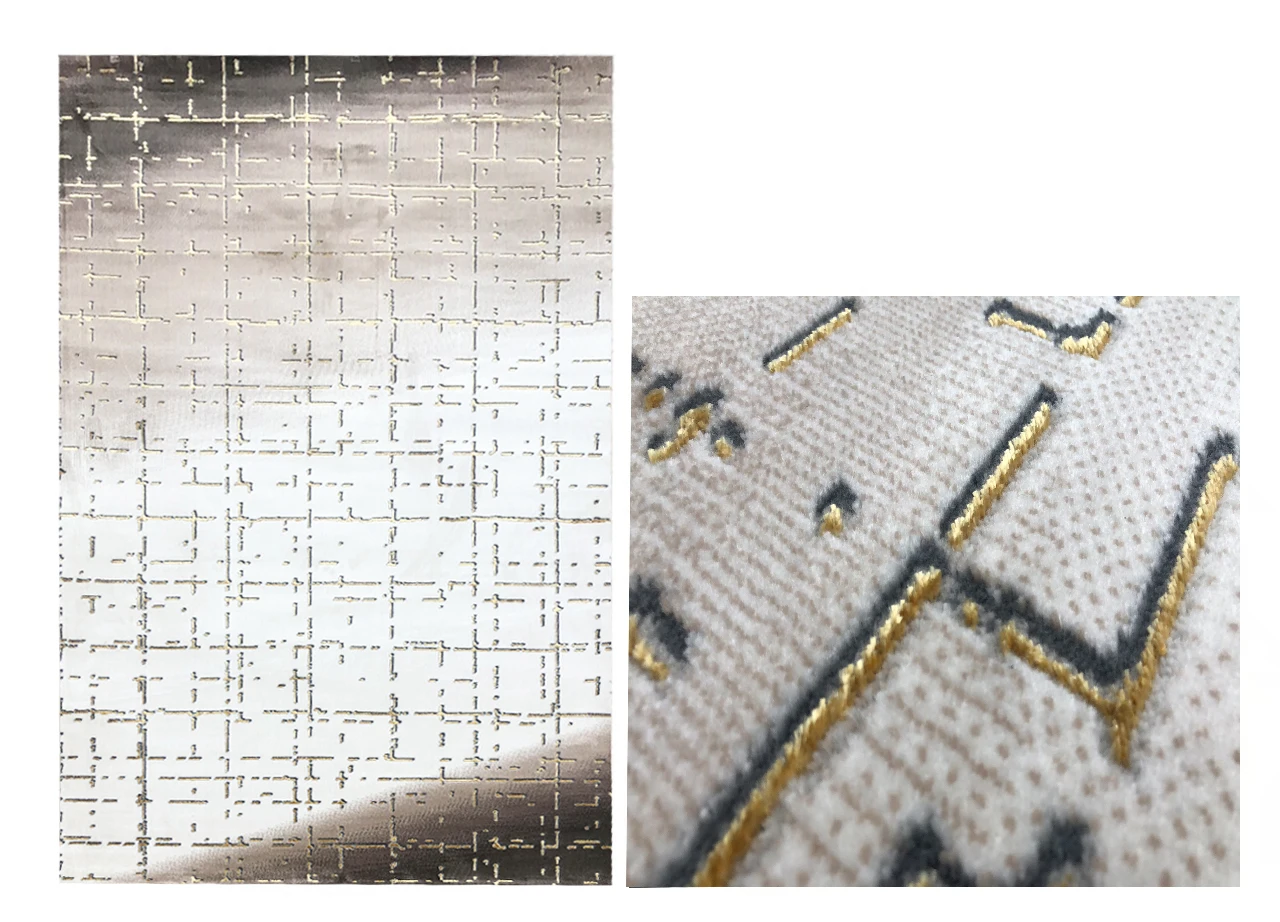 Modern Style Polypropylene Rug Home Floor Rugs  Machine Made Carpet for livingroom Bedroom