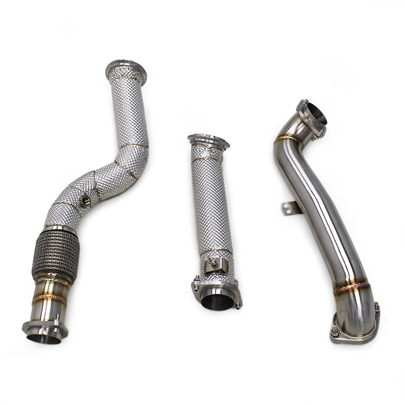 Tuning Stainless Steel Exhaust pipe For BMW M3/M4 G82 G80 G83 G8X 3.0T 2019-2022 free flow exhaust downpipe car Exhaust System