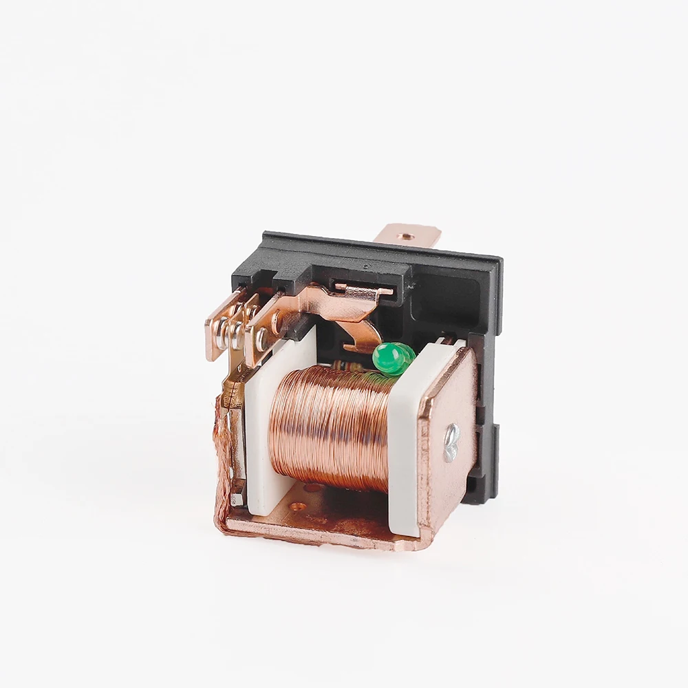 Auto Relay Transparent 12v SPDT 80A 5PIN Small Mini Automotive Power Relay with Iron Bracket