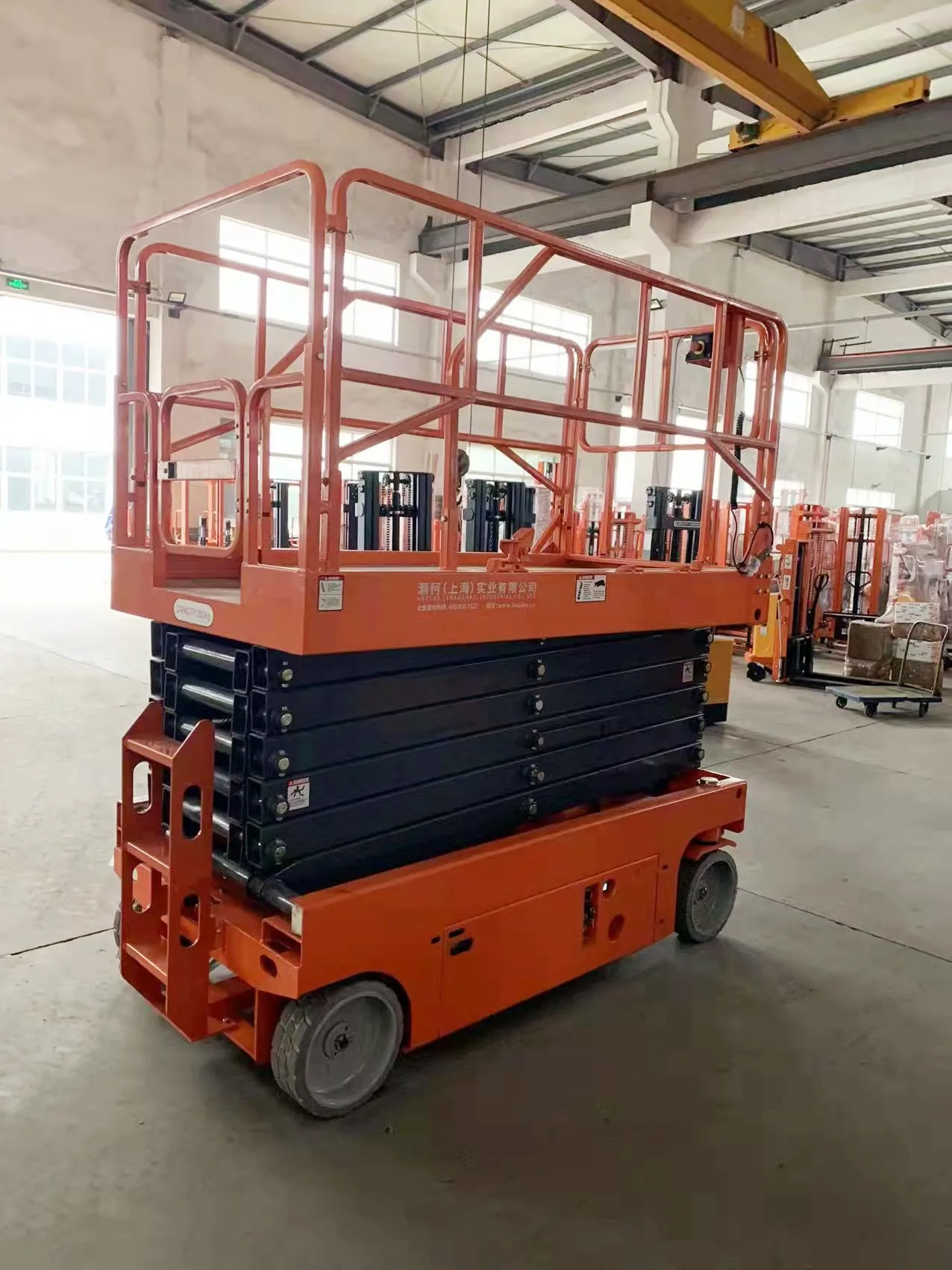 4m-18m man hydraulic lift scissor lifter machine