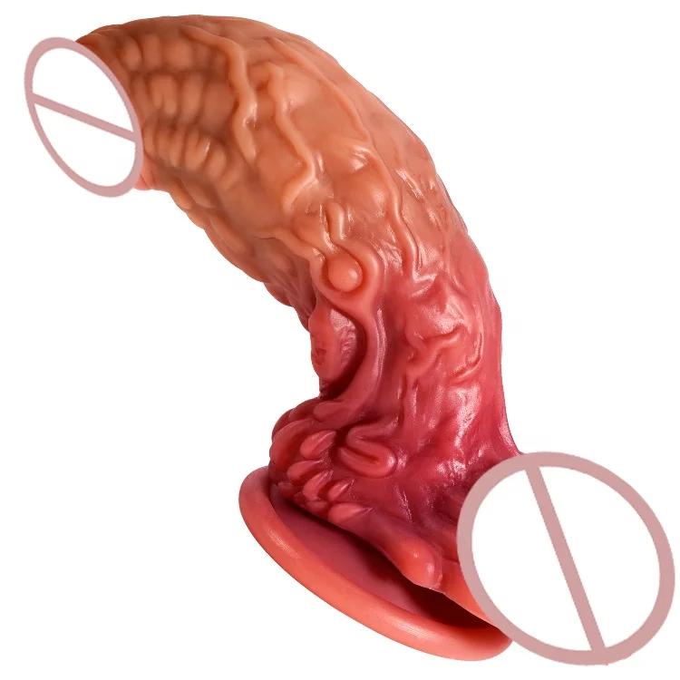 100% liquid silicone thick big suction cup Variable shape couple man and woman Realistic silicone dildos