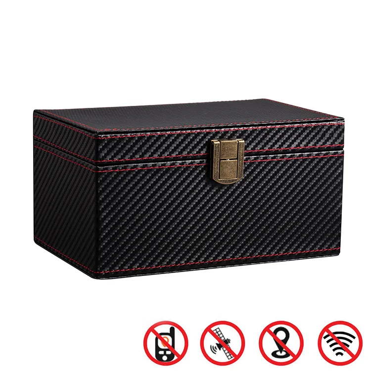 Faraday Box for Car Keys Fob, Phones ,Cards Keyless Entry RFID Signal Blocker & Anti-Theft Faraday Box Cage