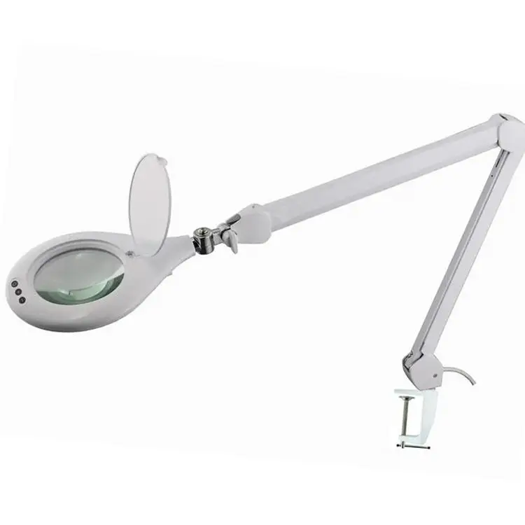 Magnifying Glass Lamp Modes LED Magnifying Lamp for Reading, Hobby, Crafts Lab Medical Beauty Equipment with Stand